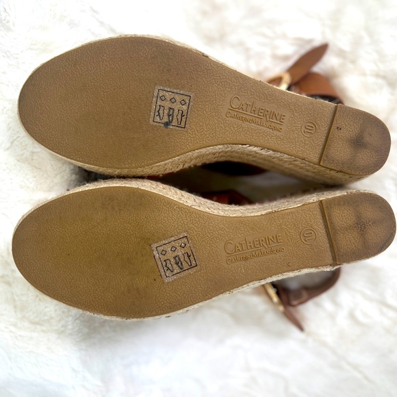 Catherine Malandrino Womens Espadrille Wedge Sandal - Picture 8 of 8
